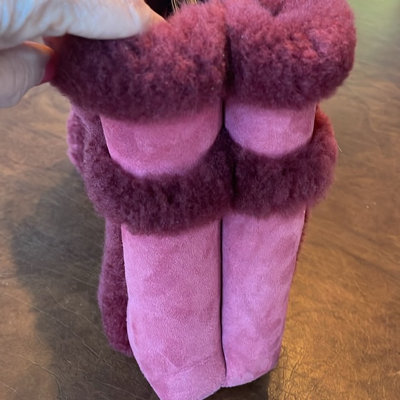 UGG handbag Grab Bag suede and sheepskin Like New - Picture 10 of 16